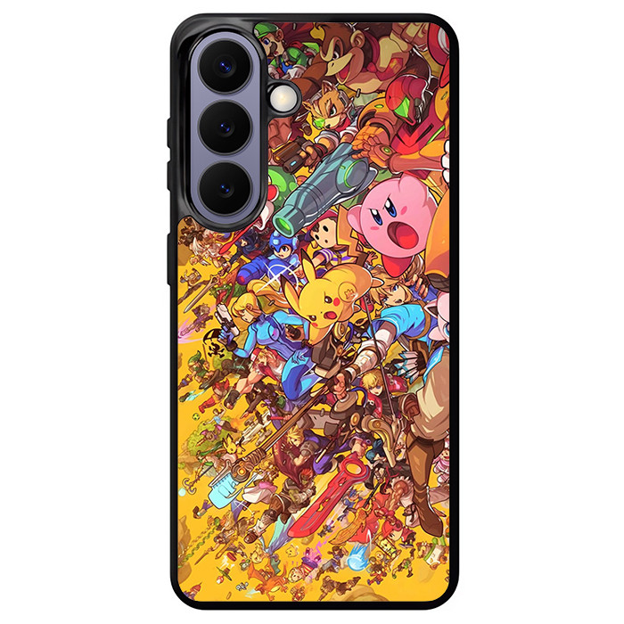 Super Smash Bros Ultimate Mural Samsung Galaxy S26 Plus Case